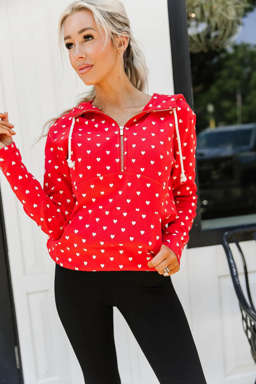 ***PRE-ORDER*** Ampersand HalfZip Sweatshirt - Heart Of Gold
