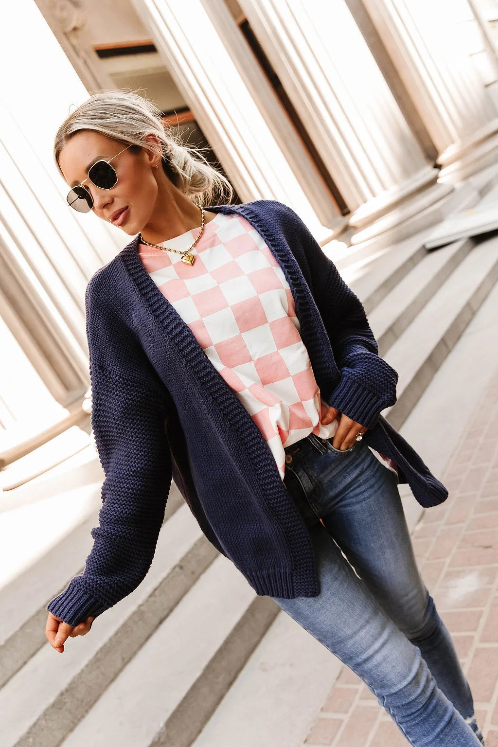 ***PRE-ORDER*** Ampersand Oversized Cardigan - True Love (mid December)