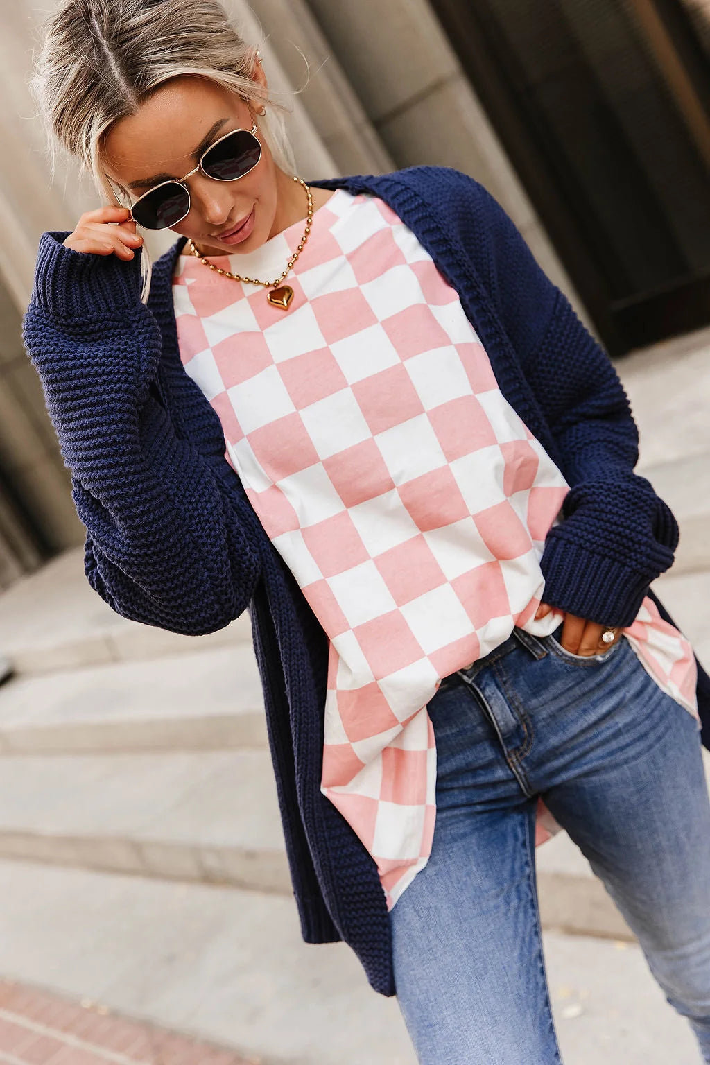 ***PRE-ORDER*** Ampersand Oversized Cardigan - True Love (mid December)