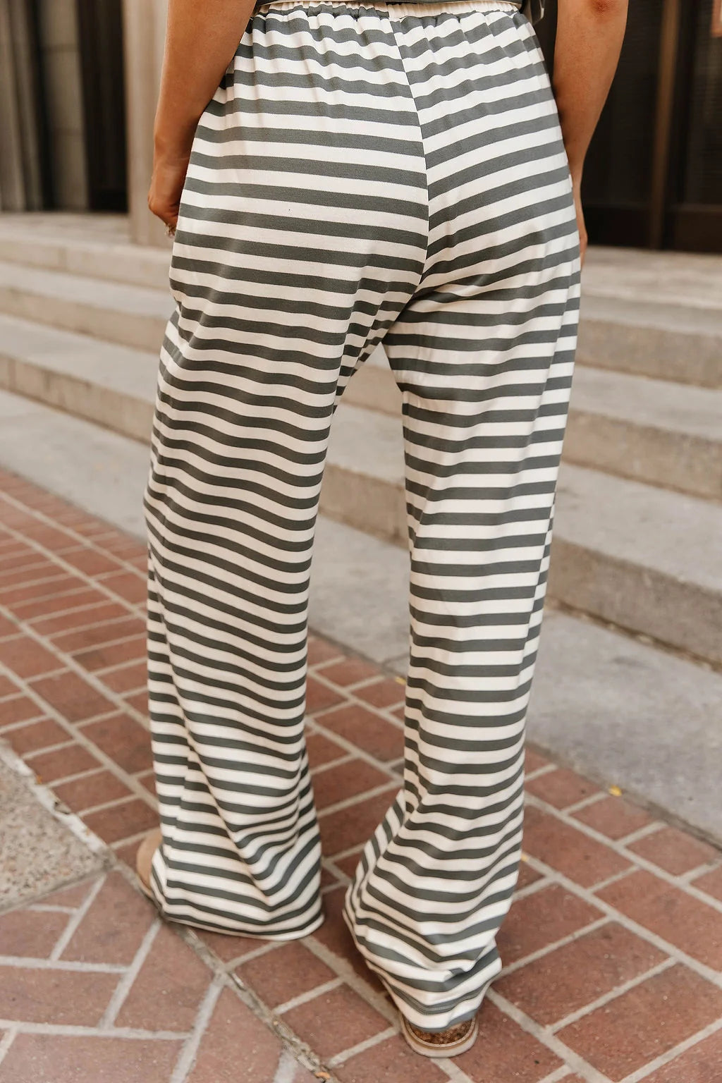 ***PRE-ORDER*** Ampersand 24/7 Pant - Willow Stripe (mid December)