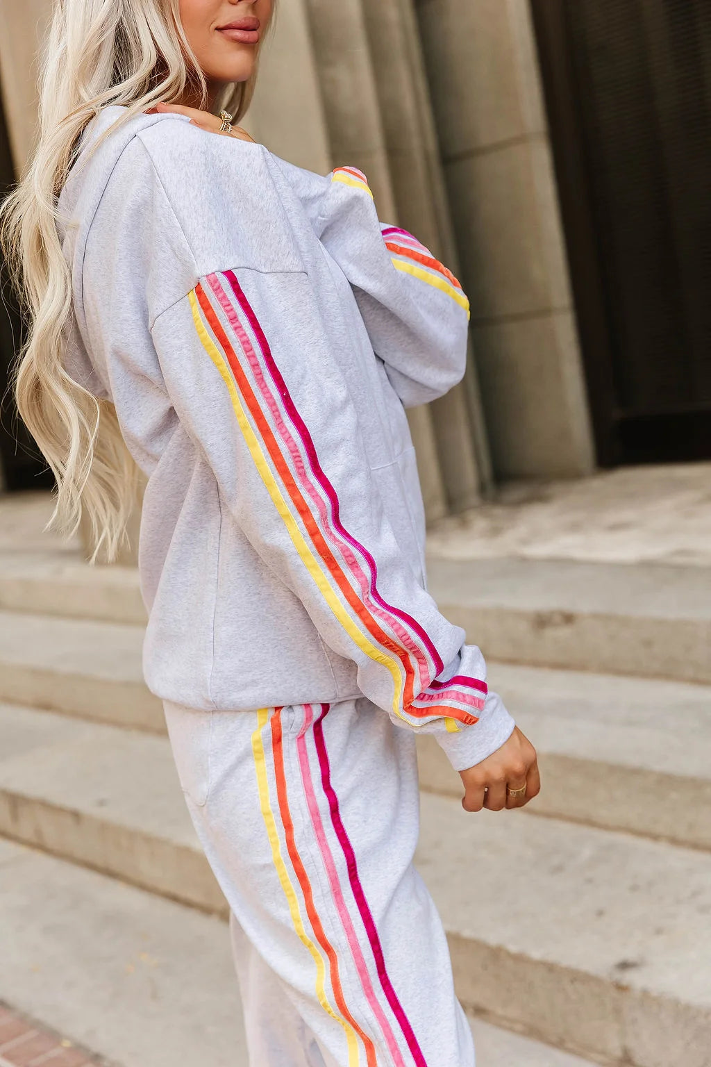 ***PRE-ORDER*** Ampersand Comfort Zone Fullzip - Sunbeam Stripe (mid December)