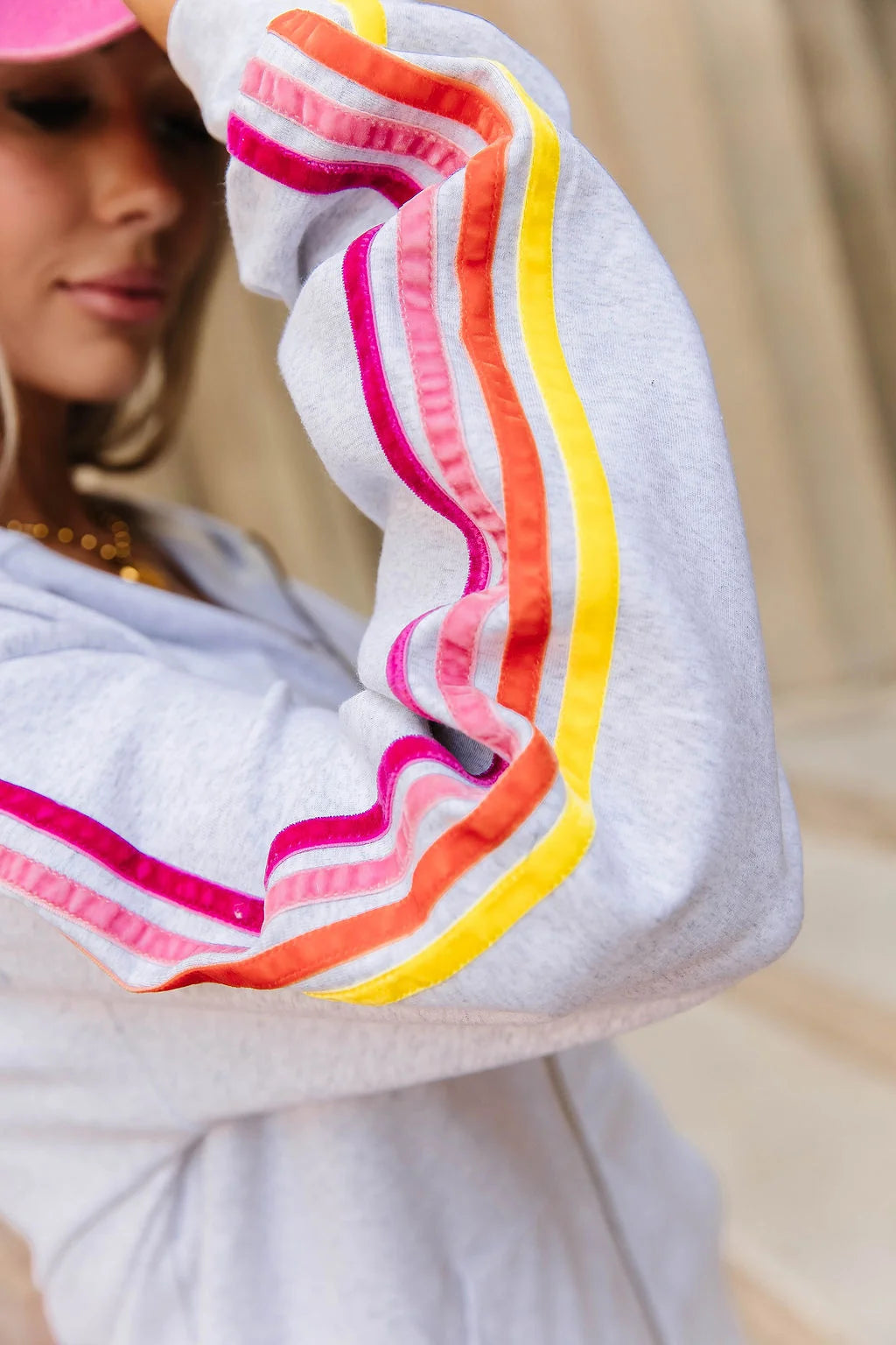 ***PRE-ORDER*** Ampersand Comfort Zone Fullzip - Sunbeam Stripe (mid December)