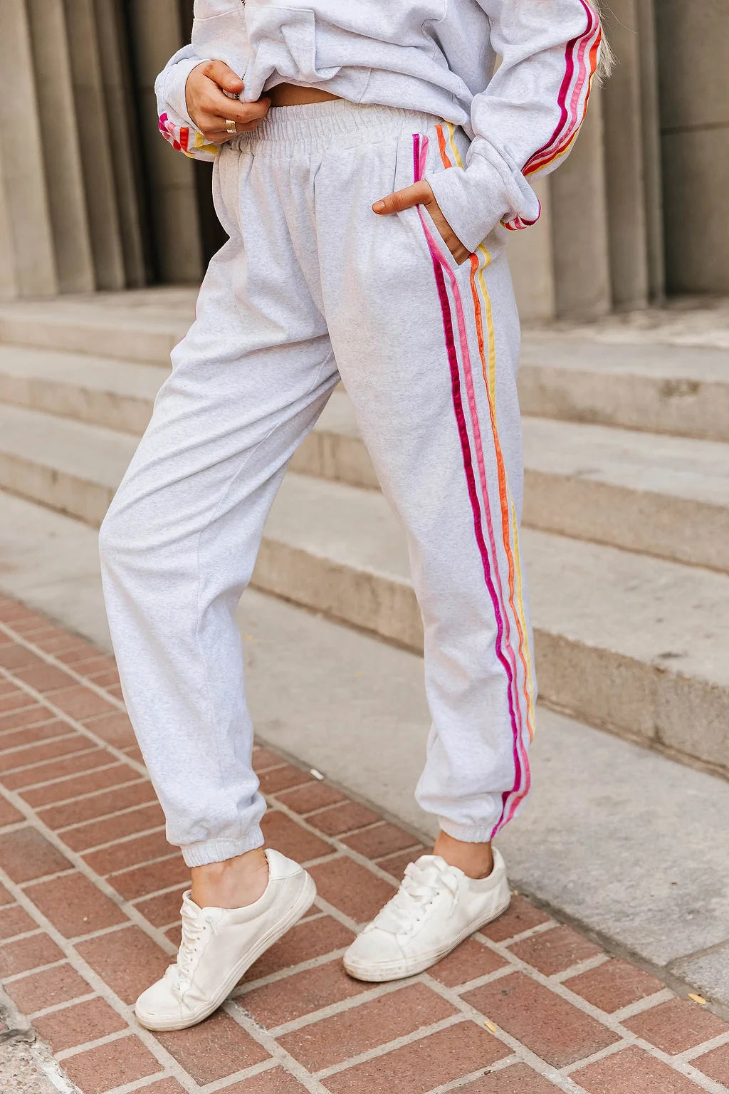 ***PRE-ORDER*** Ampersand Comfort Zone Joggers - Sunbeam Stripe (mid December)