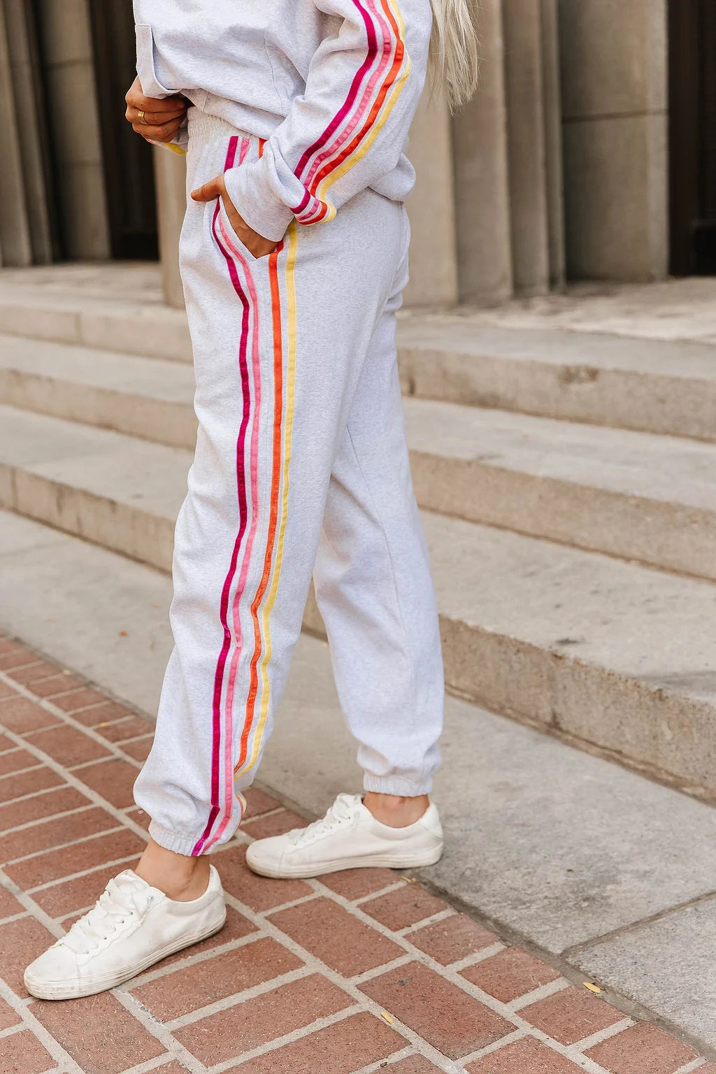 ***PRE-ORDER*** Ampersand Comfort Zone Joggers - Sunbeam Stripe (mid December)