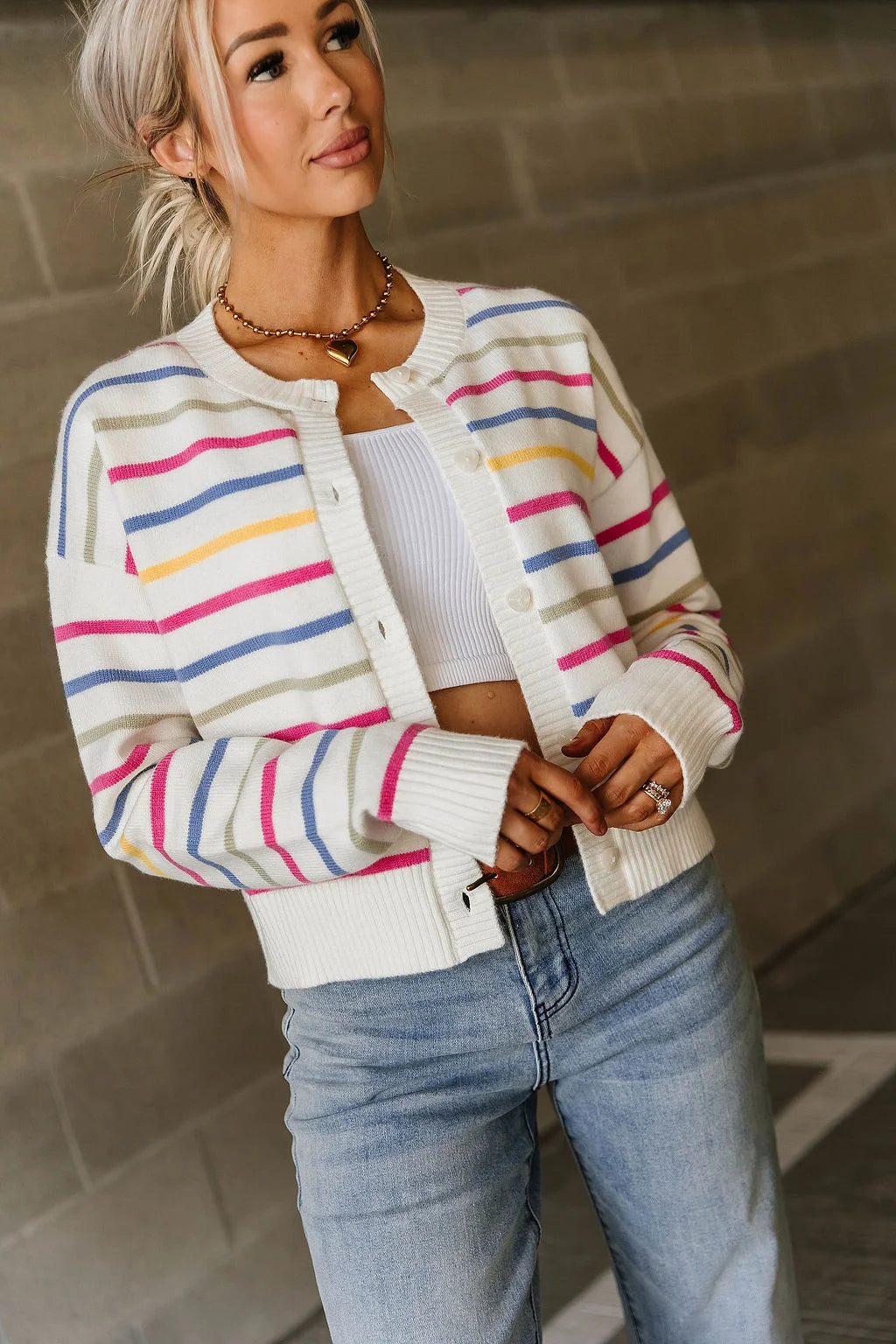 ***PRE-ORDER*** Ampersand Cozy Knit Cardigan - Bright Side (mid December)