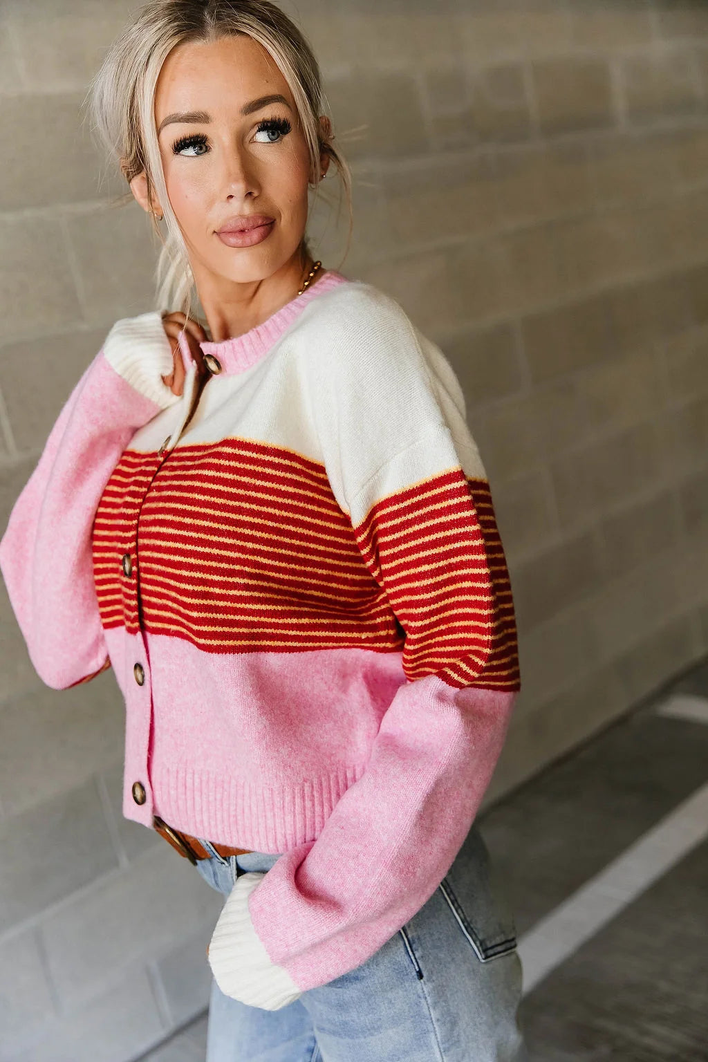 ***PRE-ORDER*** Ampersand Cozy Knit Cardigan - Happy Place (mid December)