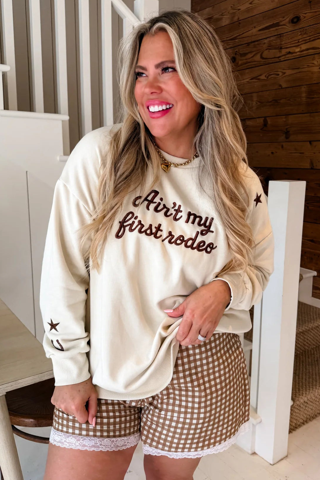 ***PRE-ORDER*** Rodeo Pullover - Cream