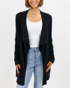 Grace and Lace Bambu Wrap Cardigan - Black