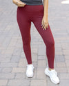 Grace and Lace Best Squat Proof Pocket Leggings - Port