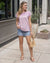 ***PRE-ORDER*** Grace and Lace Better Than Basic Tee - Crystal Pink