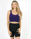 Grace and Lace V-Neck Brami - Deep Purple