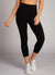 C'est Moi "Bamboo 3/4 High Waisted Legging" - Black