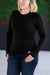 ***PRE-ORDER*** Michelle Mae "Blair" Long Sleeve Top - Black