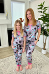 Shirley Mom &amp; Me Jogger PJ Set - Black Cat (Women&#39;s and Kids&#39;)