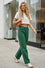 Frankie Coloured Straight Leg Denim - Hunter Green