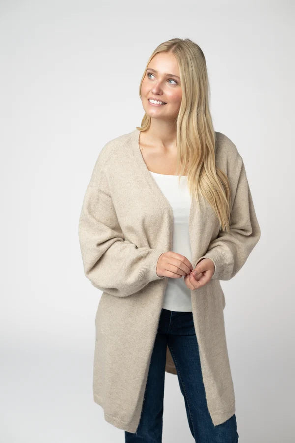 ***PRE-ORDER*** Michelle Mae Cozy Cardigan - Tan