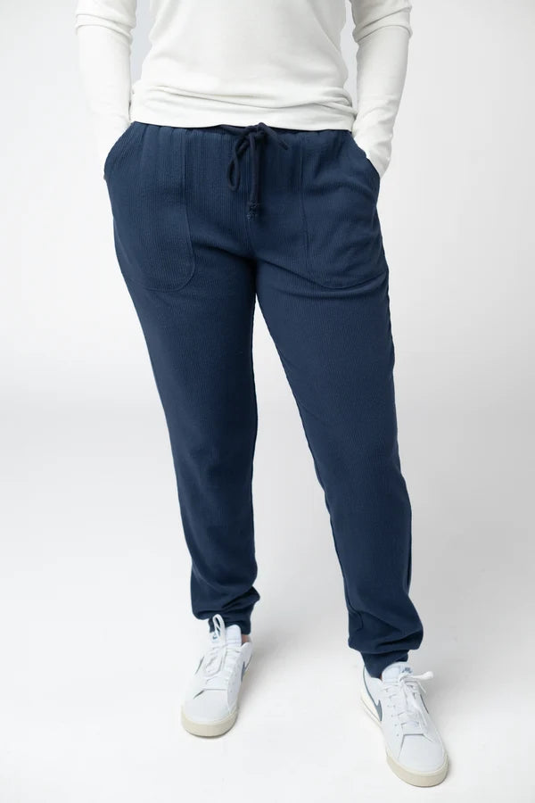 ***PRE-ORDER*** Michelle Mae Corrine Joggers - Navy