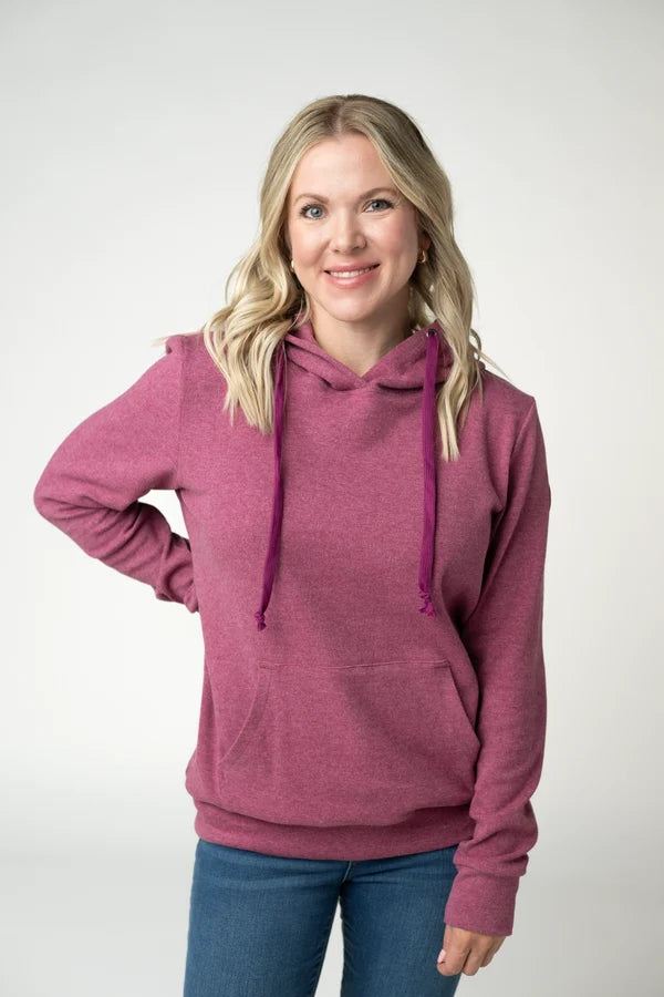 ***PRE-ORDER*** Michelle Mae Hailey Hoodie - Raspberry