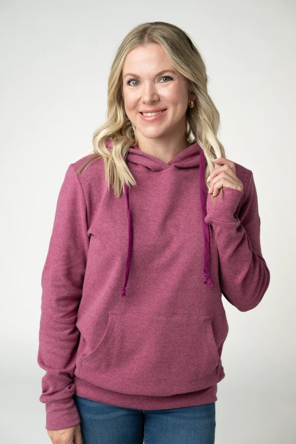 ***PRE-ORDER*** Michelle Mae Hailey Hoodie - Raspberry