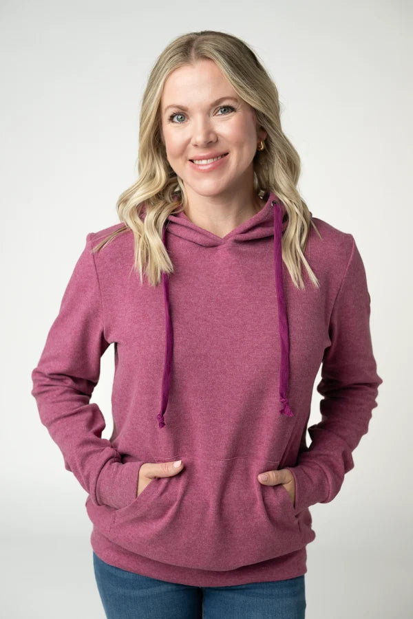 ***PRE-ORDER*** Michelle Mae Hailey Hoodie - Raspberry
