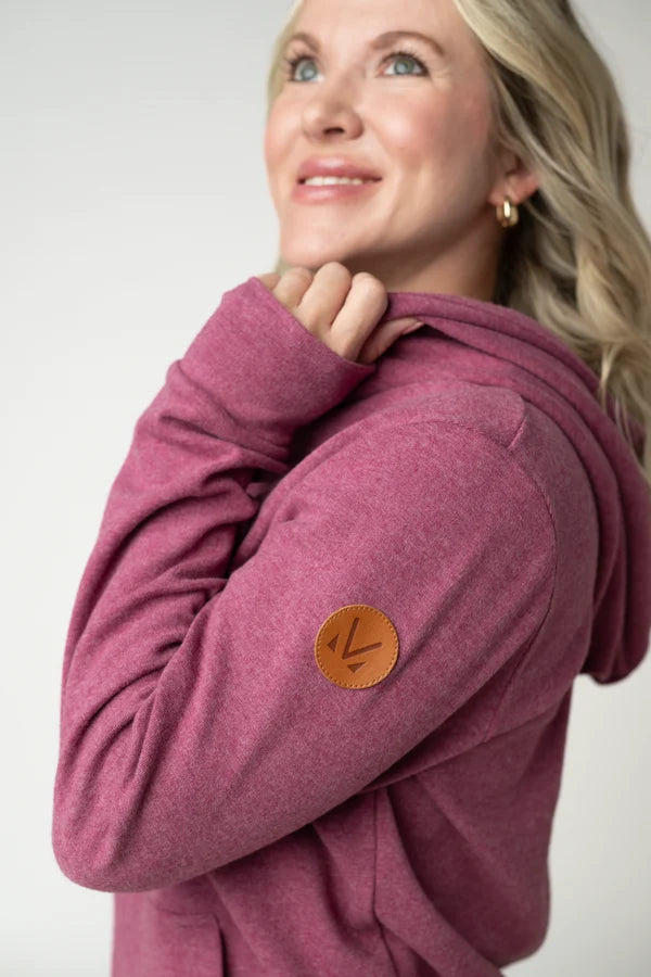 ***PRE-ORDER*** Michelle Mae Hailey Hoodie - Raspberry