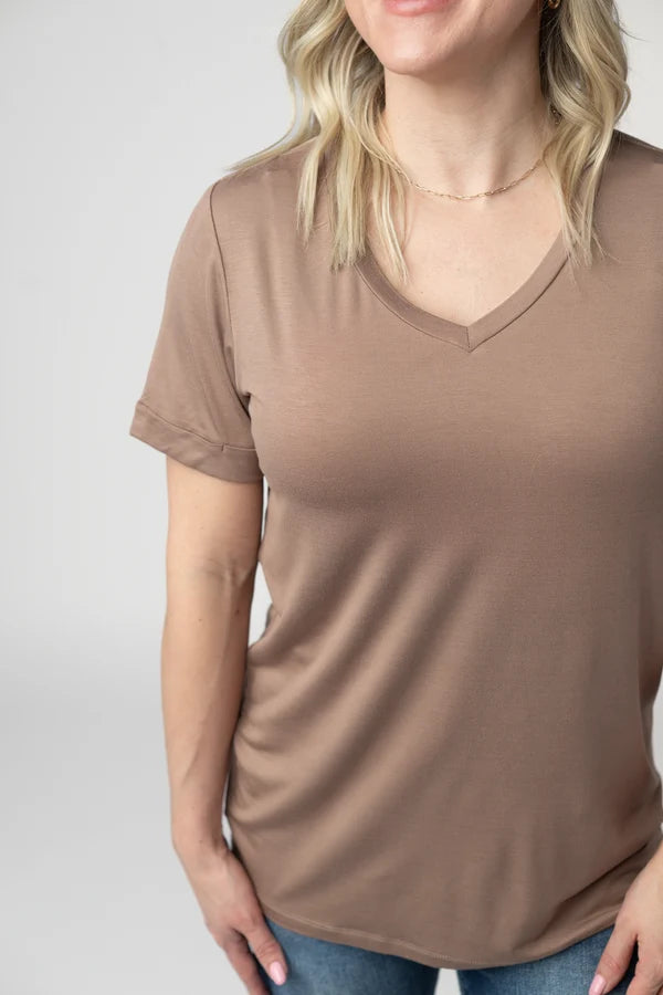 ***PRE-ORDER*** Michelle Mae Sophie Tee - Mocha