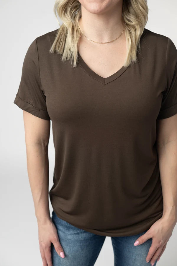 ***PRE-ORDER*** Michelle Mae Sophie Tee - Brown