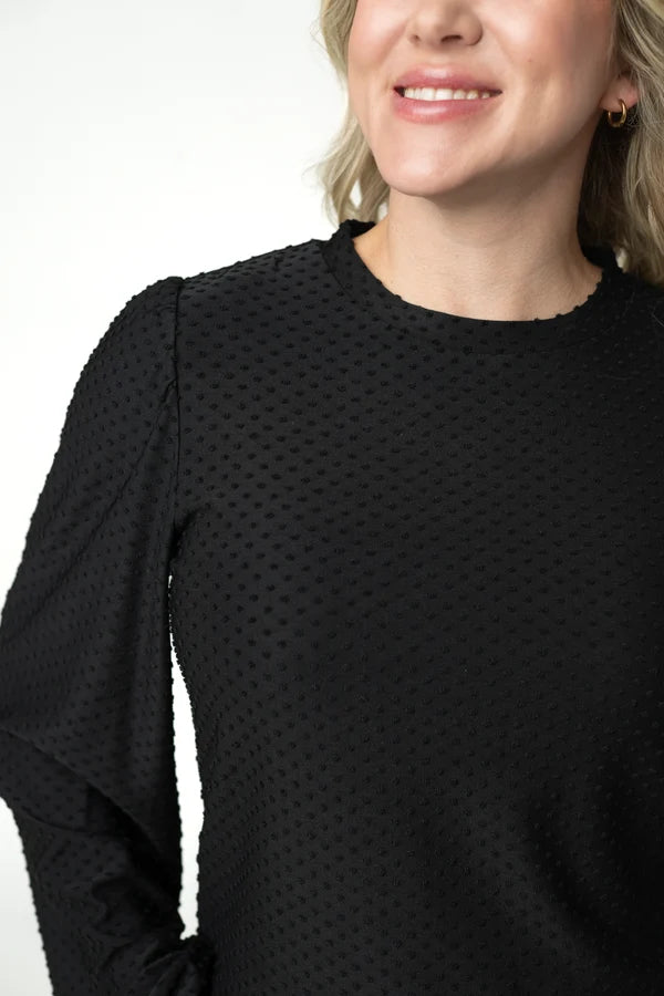 ***PRE-ORDER*** Michelle Mae Miranda Dot Top - Black