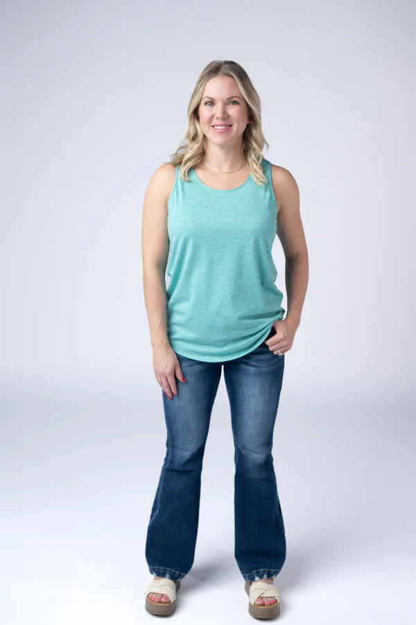 ***PRE-ORDER*** Michelle Mae Tiffany Tank - Bermuda