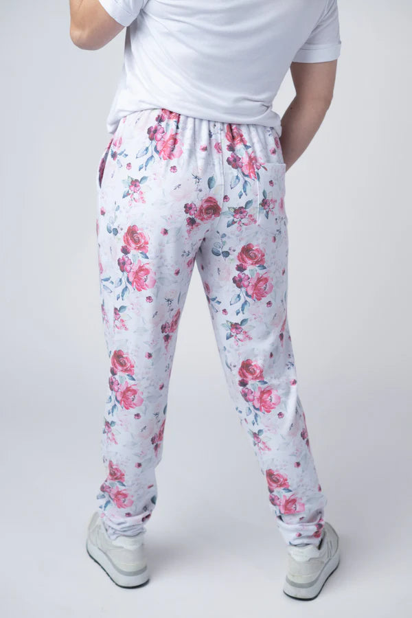***PRE-ORDER*** Michelle Mae Classic Joggers - Pink Bloom