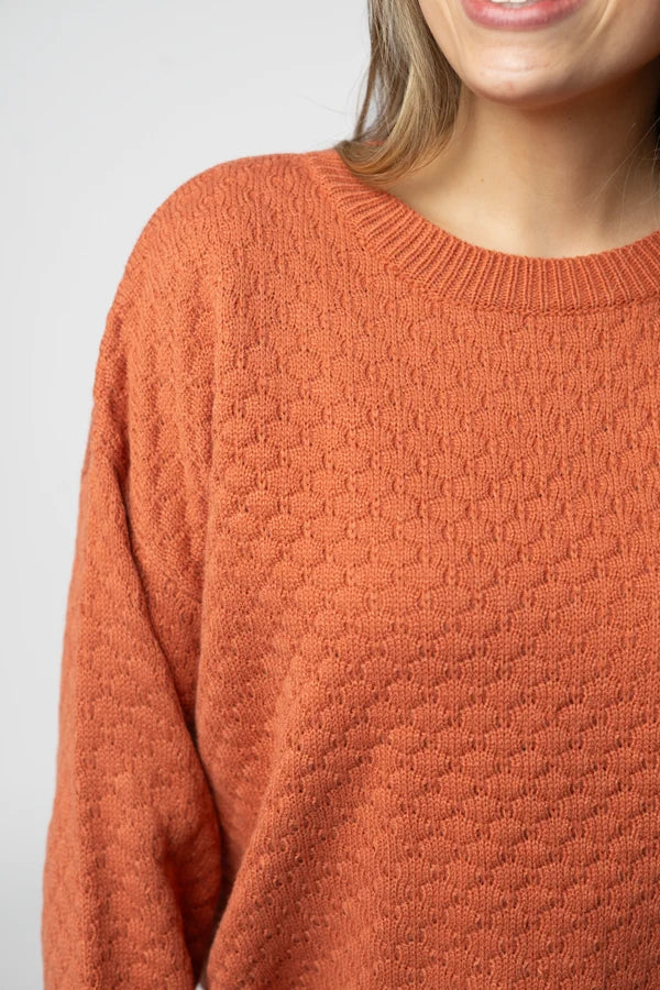 ***PRE-ORDER*** Gianna Pullover Sweater - Pumpkin