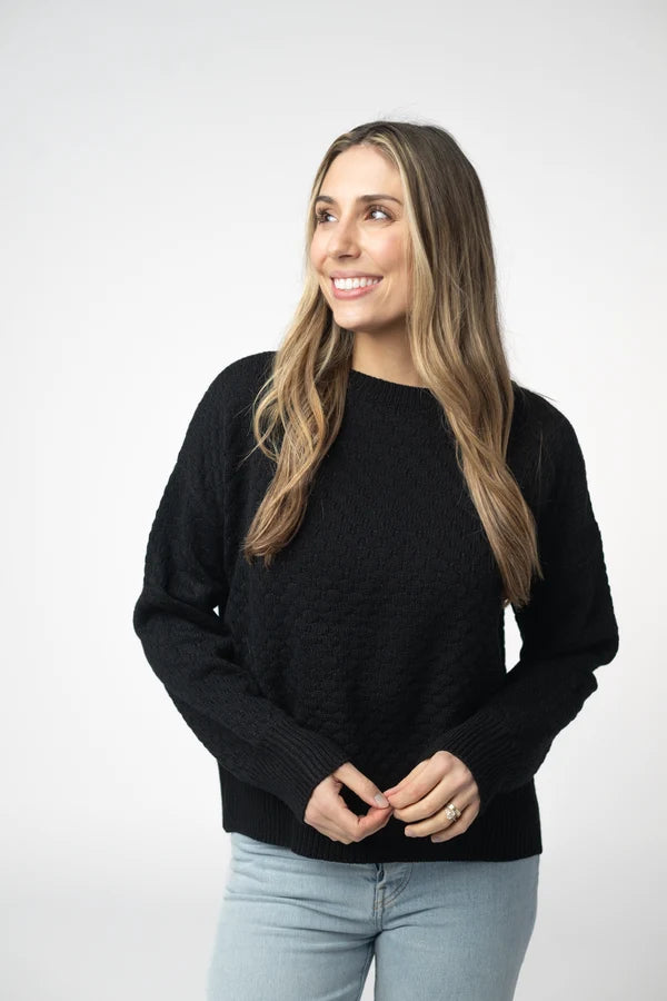 ***PRE-ORDER*** Gianna Pullover Sweater - Black