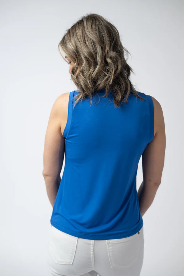 ***PRE-ORDER*** Michelle Mae Noelle Tank - Blue