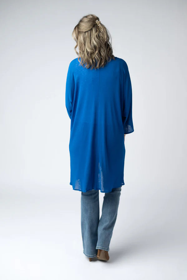 ***PRE-ORDER*** Michelle Mae Ellie Cover-Up Kimono - Royal Blue