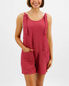 Grace and Lace Easy Breezy Romper - Hibiscus