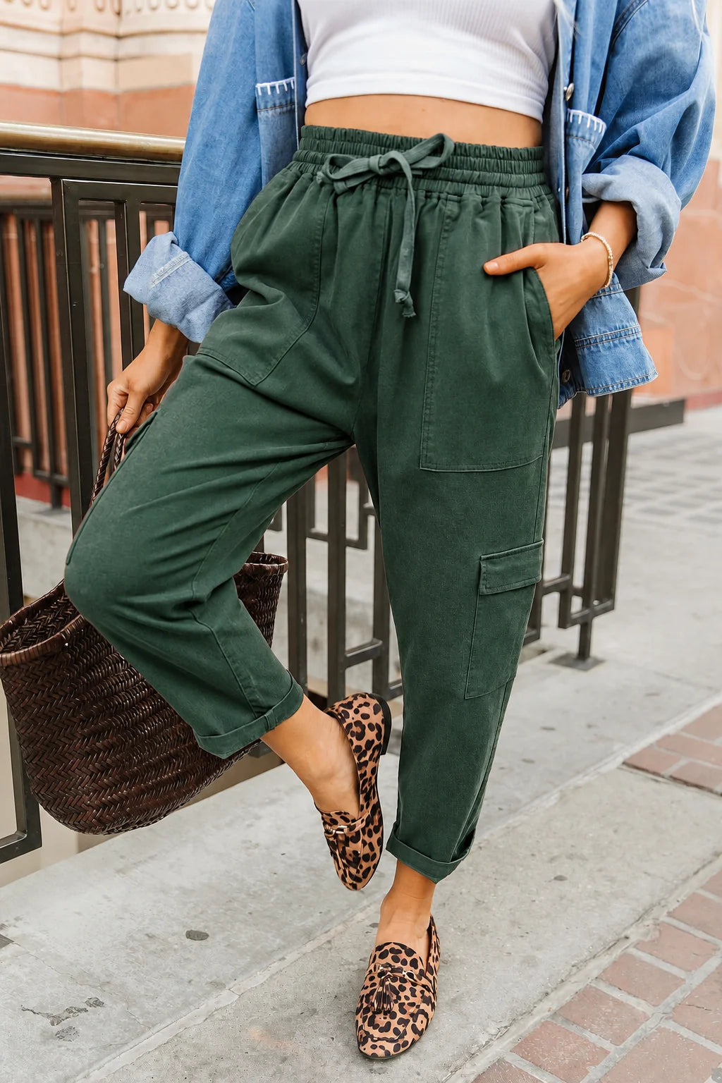 ***PRE-ORDER*** Ampersand Cargo Cutie Crop Pine - Pine (shipping mid December)