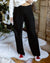 ***PRE-ORDER*** Grace and Lace Essential Wide Leg Lounge Pants - Black