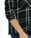 Grace and Lace Favourite Button Up Plaid - Black Plaid