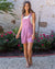 Grace and Lace Italian Summer Romper - Dusty Lilac