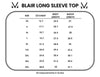 Michelle Mae &quot;Blair&quot; Long Sleeve Top - Olive