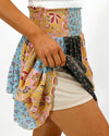 Grace and Lace Summer Tiered Skort - Patchwork