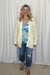 ***PRE-ORDER*** Michelle Mae Open Knit Cardigan - Ivory