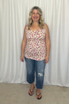 Michelle Mae Luxe Crew Tank - Bright Floral