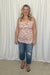 Michelle Mae Luxe Crew Tank - Bright Floral