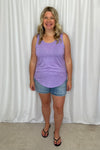 Michelle Mae &quot;Tiffany&quot; Tank - Lavender