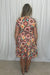 Marcia Tiered Dress with Pockets - Festival Bloom
