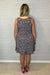 Mallory Ditsy Floral Dress with Pockets - Charcoal