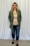 Michelle Mae &quot;Cori&quot; Cardigan - Sage