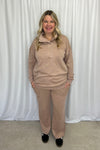***PRE-ORDER*** Michelle Mae &quot;Jesse&quot; Vintage Wash Snap Pullover - Tan