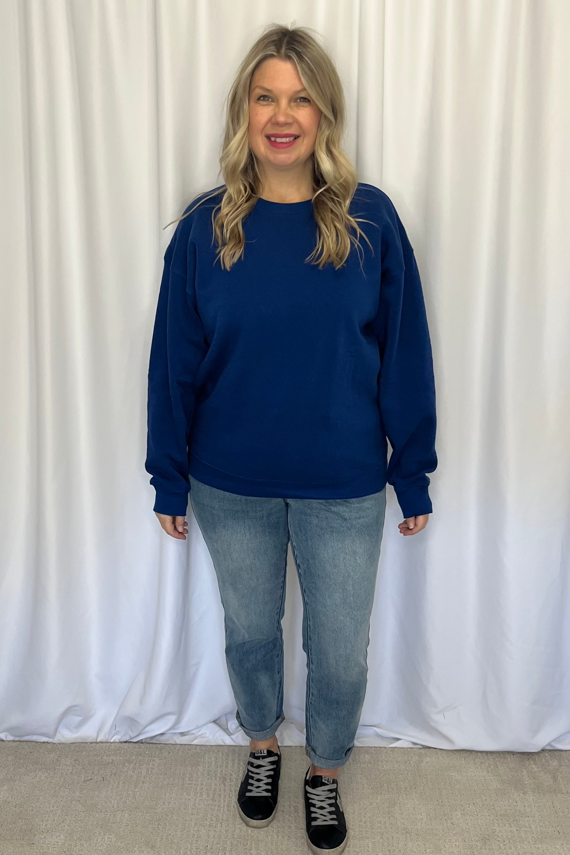 Cozy Sweatshirt - Blue
